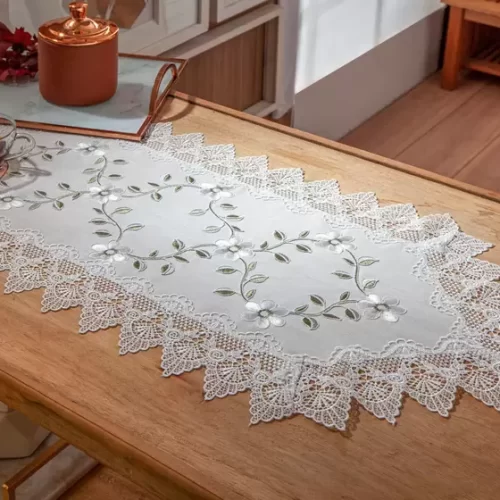 Trilho de Mesa Bordado Jolitex Los Angeles