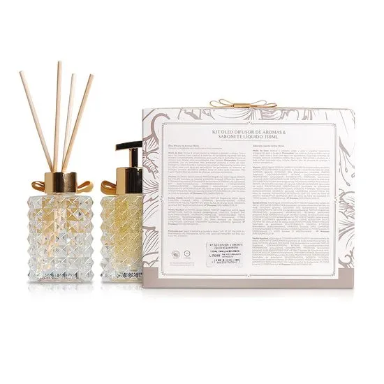 Kit Óleo Difusor + Sabonete Líquido 130ml