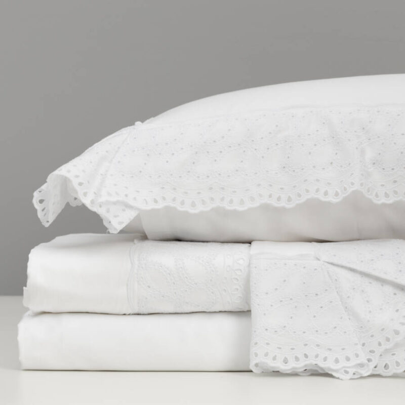 Jogo de Lençol Luxo Le Blanc Branco Queen