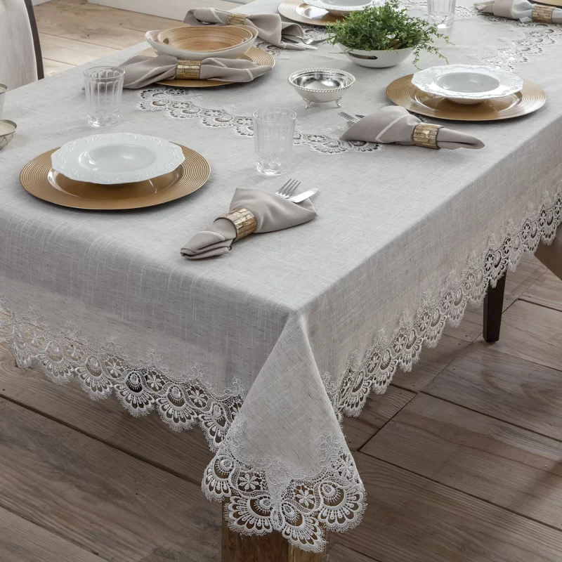 Toalha de Mesa Rendada Luxo